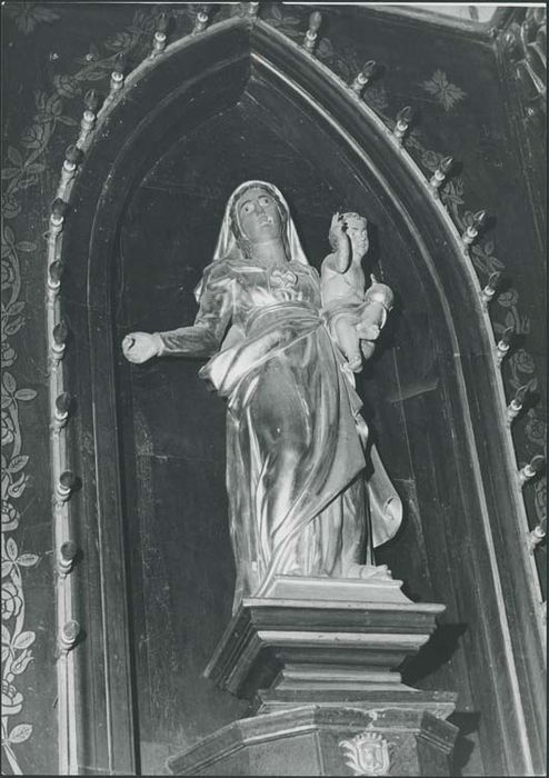 statue : Vierge à l’Enfant - © Ministère de la Culture (France), Médiathèque de l'architecture et du patrimoine, Diffusion RMN-GP 