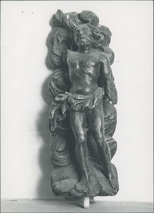 tabernacle, détail d’une statuette