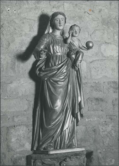 statue : Vierge à l'Enfant