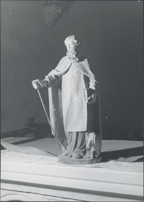 statue (statuette) : Saint Antoine l'Ermite