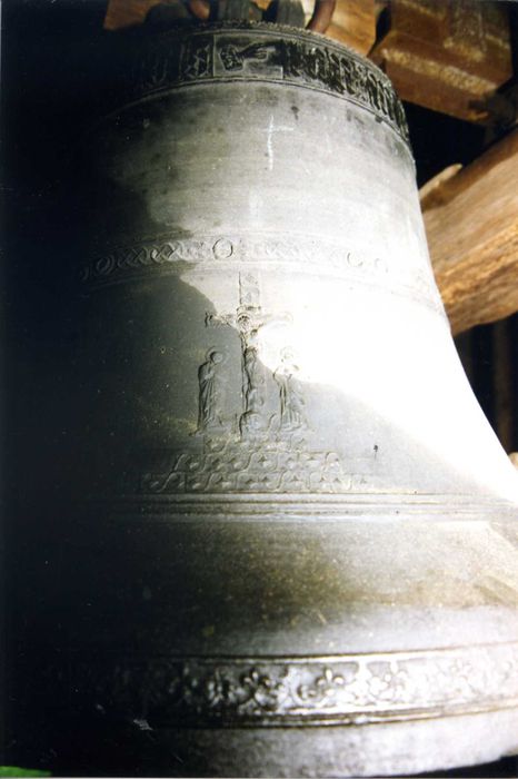 cloche, détail d’un registre décoratif