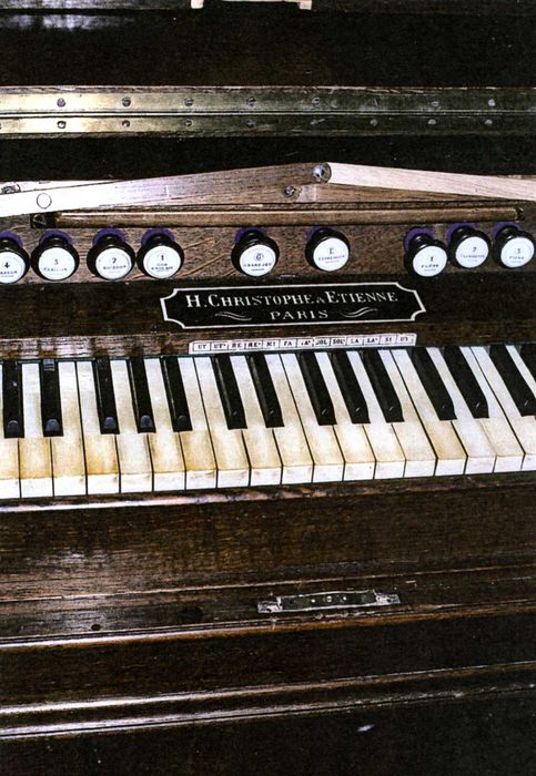 harmonium, détail