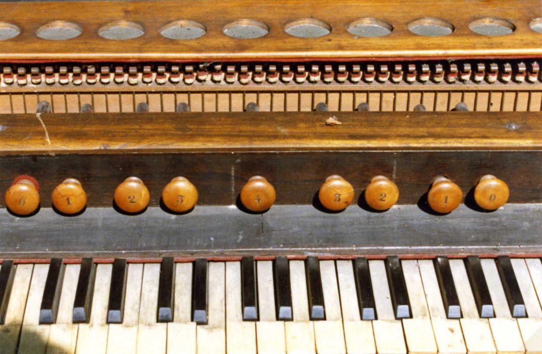 harmonium, détail