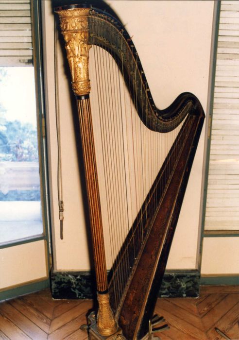 harpe à pédales - © Ministère de la Culture (France), Médiathèque du patrimoine et de la photographie, Tous droits réservés