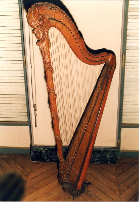 harpe à pédales - © Ministère de la Culture (France), Médiathèque du patrimoine et de la photographie, Tous droits réservés