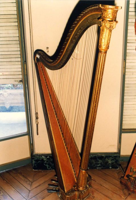 harpe à pédales - © Ministère de la Culture (France), Médiathèque du patrimoine et de la photographie, Tous droits réservés