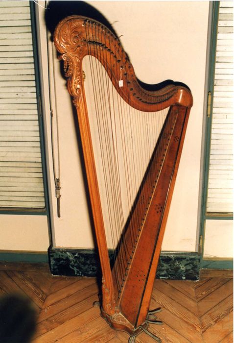 harpe à pédales - © Ministère de la Culture (France), Médiathèque du patrimoine et de la photographie, Tous droits réservés
