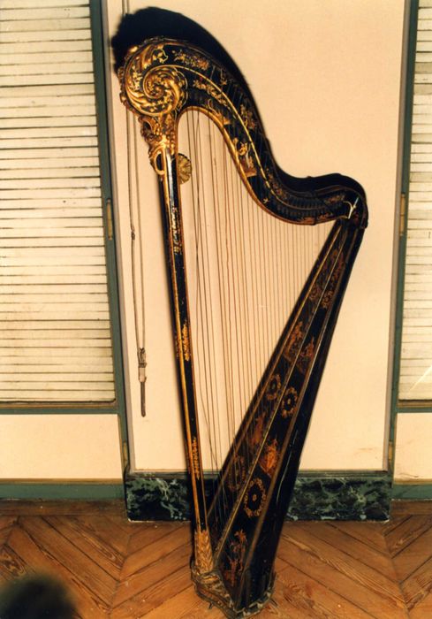 harpe à pédales - © Ministère de la Culture (France), Médiathèque du patrimoine et de la photographie, Tous droits réservés