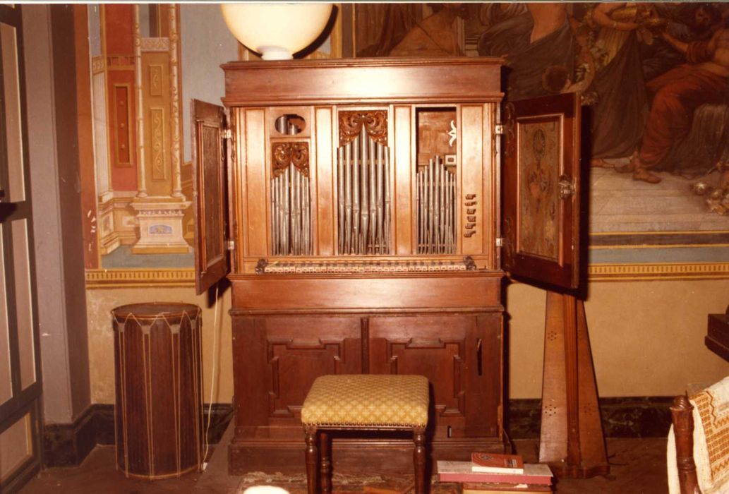 Orgue positif : buffet d'orgue