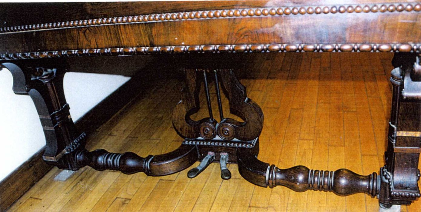 Piano à queue, détail