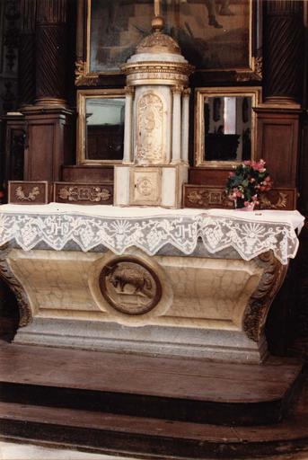 autel et tabernacle du maître-autel