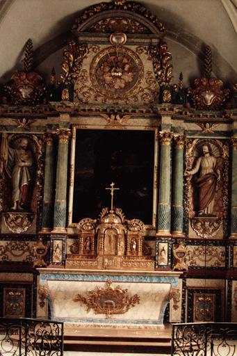 retable du maître-autel, après restauration