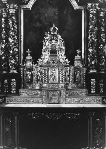 tabernacle, bois sculpté et doré, 18e siècle - © Ministère de la Culture (France), Médiathèque du patrimoine et de la photographie (objets mobiliers), tous droits réservés