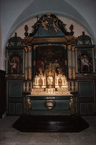retable du maître-autel et tabernacle après restauration - © Ministère de la Culture (France), Médiathèque du patrimoine et de la photographie (objets mobiliers), tous droits réservés