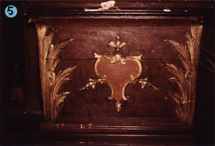 détail du retable du maître-autel