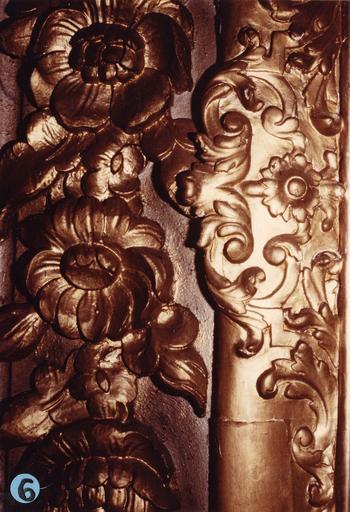 détail du retable du maître-autel
