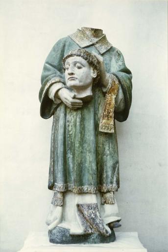 statue de saint Ferjeux, apès restauration - © Ministère de la Culture (France), Médiathèque du patrimoine et de la photographie (objets mobiliers), tous droits réservés