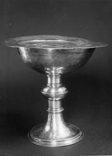 coupe de communion à usage du culte luthérien, argent en prtie doré, 1625