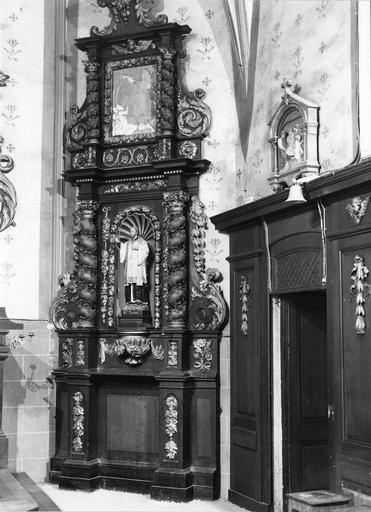 retable, bas-relief : Saint Nicolas