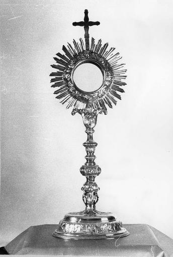ostensoir, argent, 1ère moitié 18e siècle