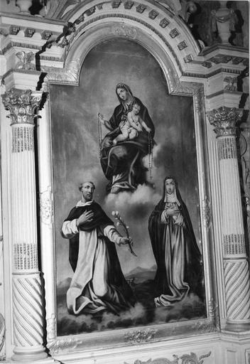 tableau : Le Rosaire, 18e siècle