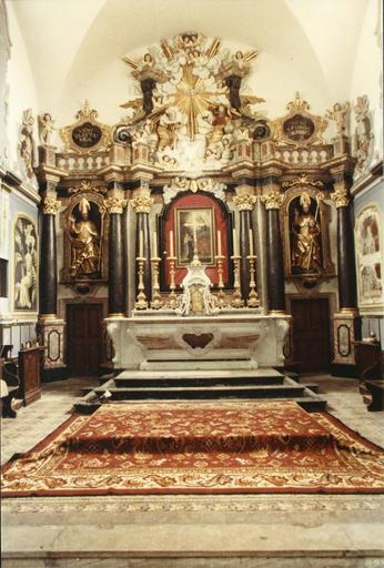 maître-autel et retable