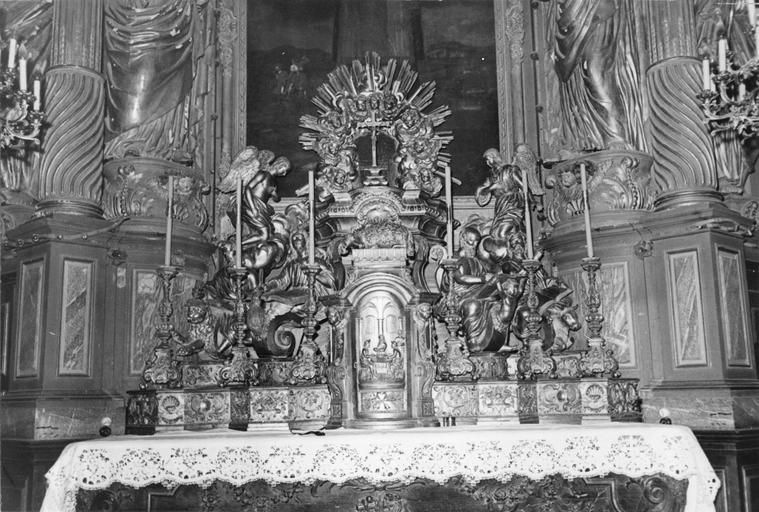 tabernacle, 18e siècle, après restauration