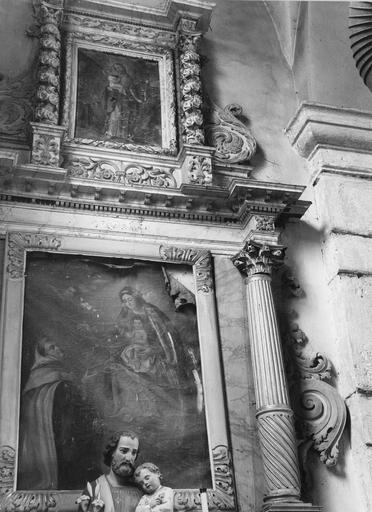 Retable latéral gauche
