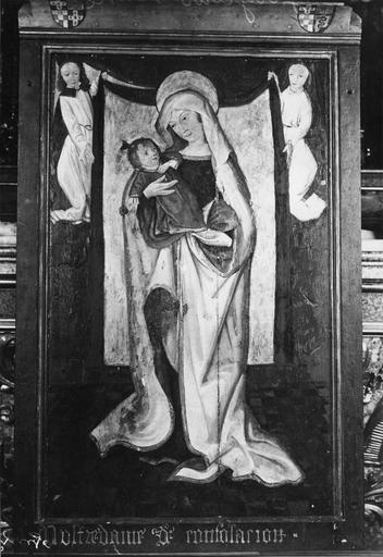 tableau (panneau peint) : Vierge, dite Notre-Dame de consolation, 15e siècle