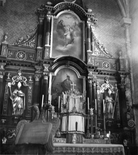 maître-autel et retable, 18e siècle