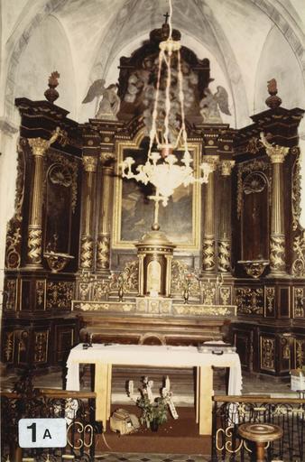 retable, vue d'ensemble du choeur