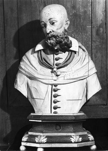 buste-reliquaire : saint François de Sales, 17e siècle