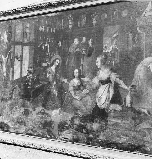 tableau : Jésus chez Marthe et Marie