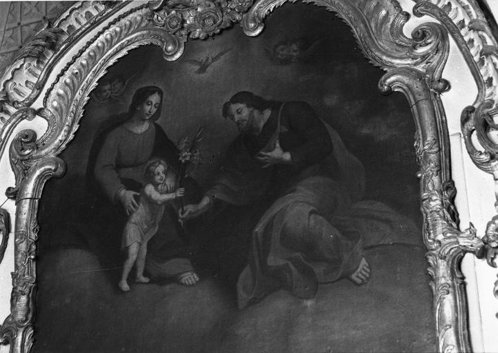 tableau : La Sainte Famille, 18e siècle - © Ministère de la Culture (France), Médiathèque du patrimoine et de la photographie (objets mobiliers), tous droits réservés