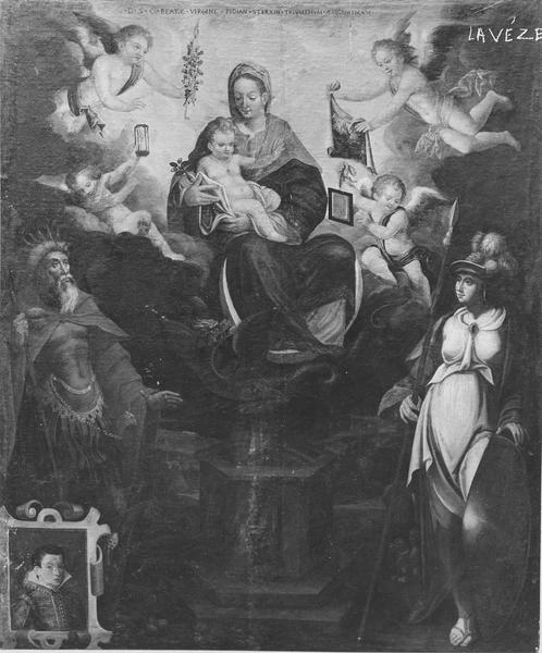 tableau : Le Triomphe de la Vierge, vue générale