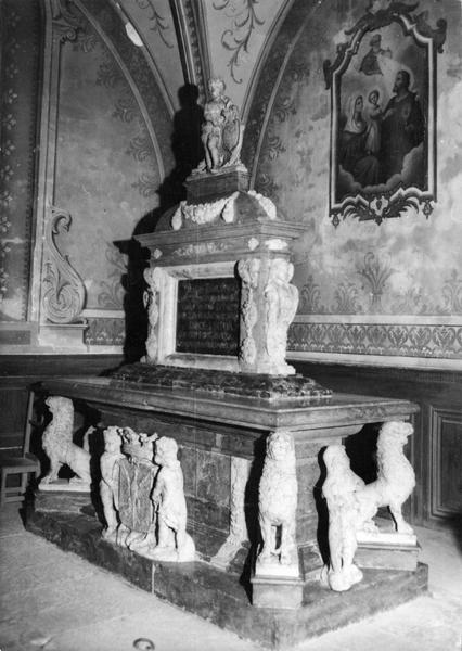 monument funéraire de Just-Ferdinand de Rye, marquis de Varambon, vue générale