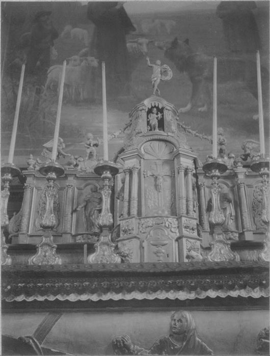 tabernacle du maître-autel, prédelle