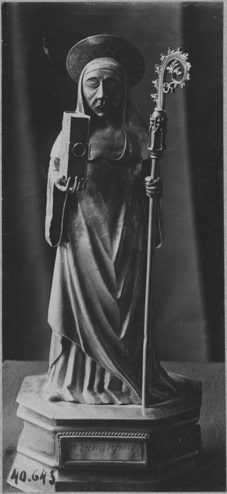 statuette-reliquaire : Saint Ermenfroi, vue générale