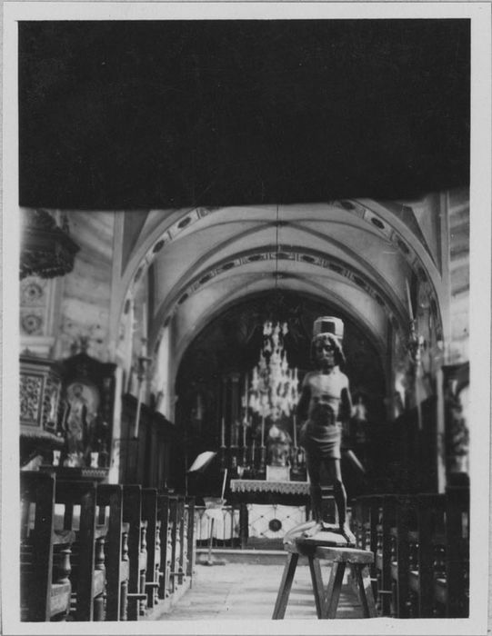 statue : Saint Sébastien, vue générale