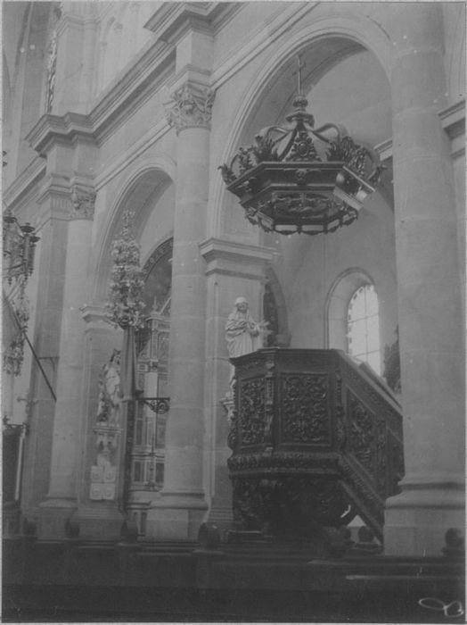 chaire à prêcher, vue générale