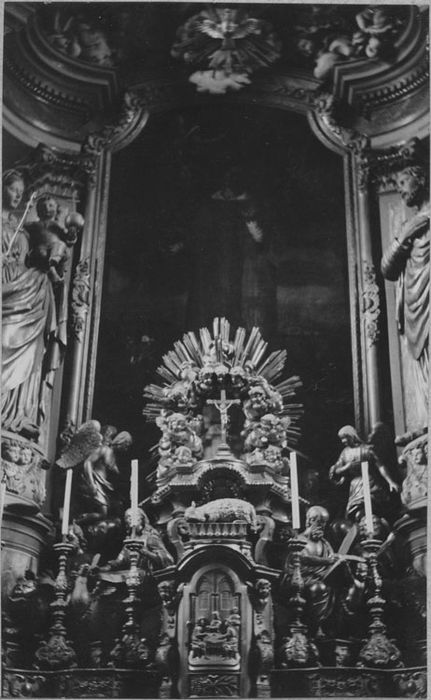 tabernacle du maître-autel, vue générale