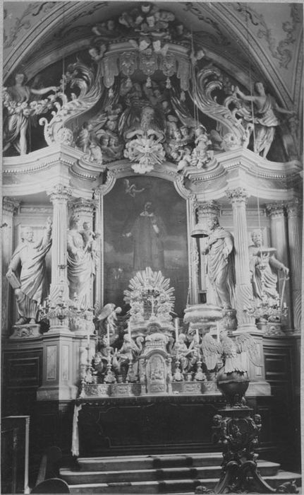 retable du maître-autel, vue générale