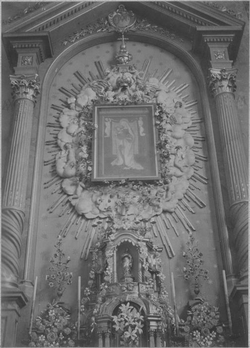 tableau (panneau peint) : Vierge dite Notre-Dame de consolation, vue générale
