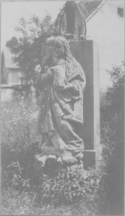 statue (grandeur nature) : Sainte Madeleine, vue générale