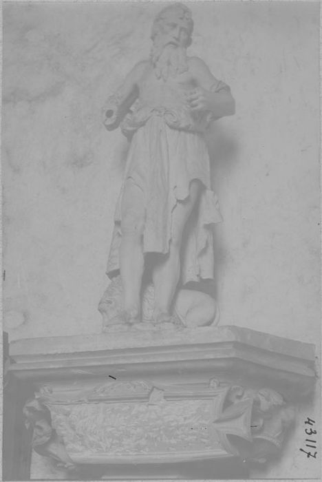 statue : Saint Jérôme, vue gnéérale