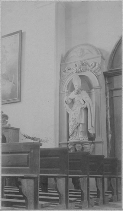 statue (grandeur nature) : Saint Jérôme, vue générale
