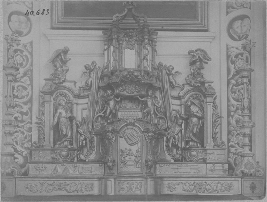 tabernacle du maître-autel, vue générale 