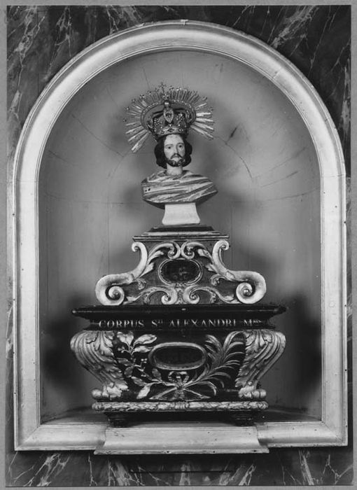 buste, reliquaire de saint Alexandre