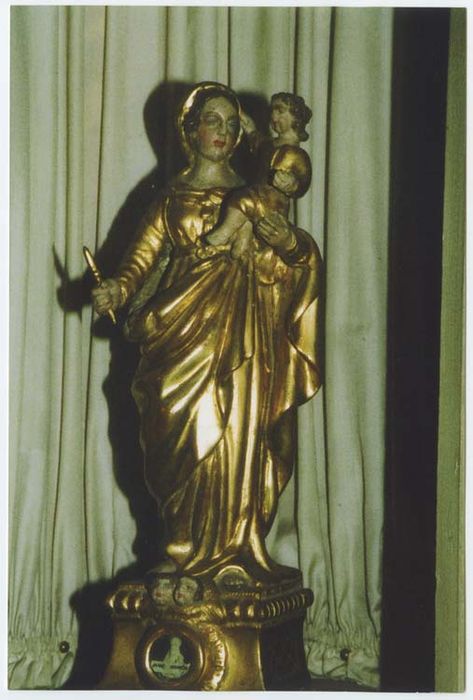 statue-reliquaire : Vierge à l'Enfant