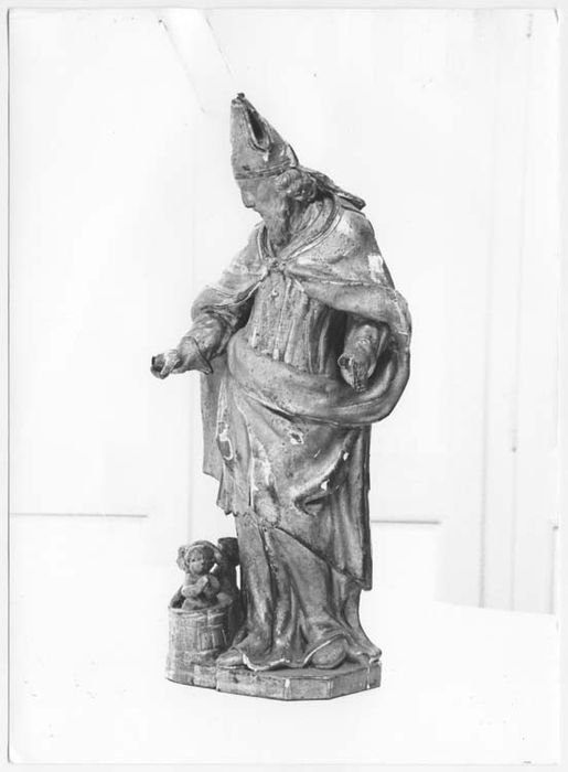 statue (statuette) : saint Nicolas